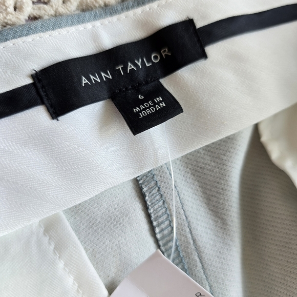 Ann Taylor | 6 | The Straight Pant In Cross Weave - Picture 8 of 16